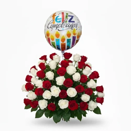 Arreglo de 100 Rosas Mixtas