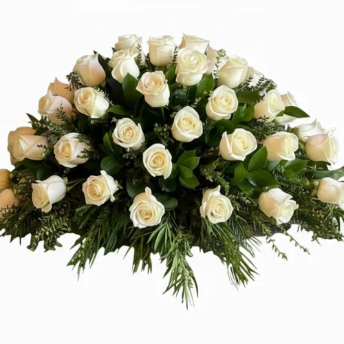 cubre-urna-50-rosas-022 Cubre Urna de 50 Rosas blancas